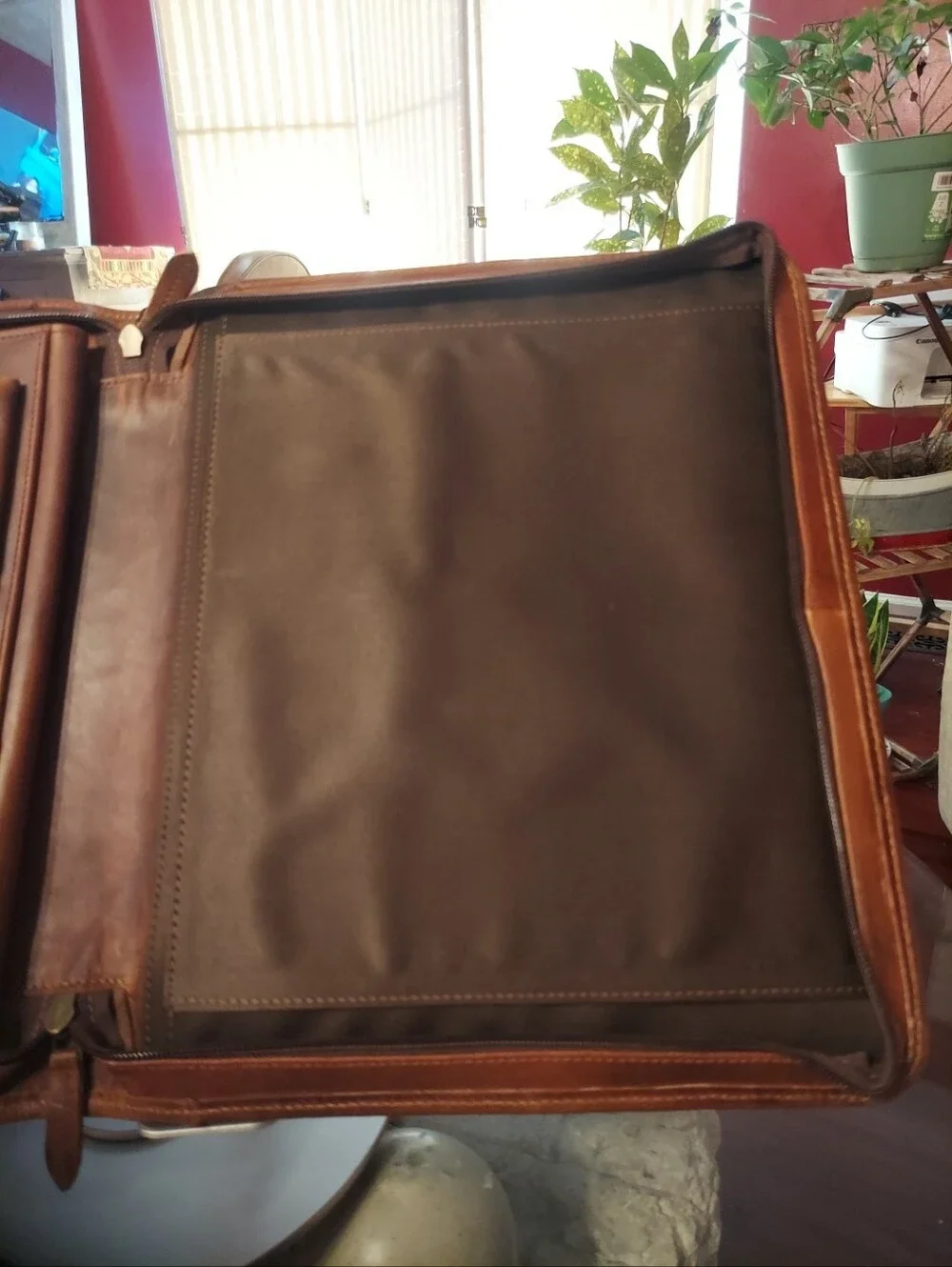 LEATHERTOWN Buffalo Leather Portfolio Folder Business Executive Organizer Case